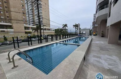 Apartamento com 2 quartos na mirim em praia grande/sp