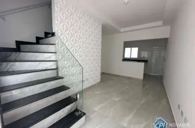 Casa em condomínio fechado com 2 quartos à venda na Rua Cidade de Santos, Boqueirão, Praia Grande