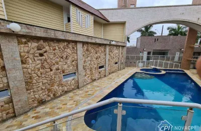 Sobrado com 2 quartos à venda mirim praia grande/sp