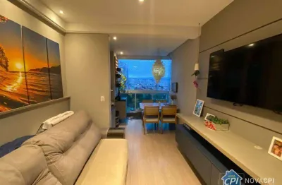 Apartamento na ponta da praia mobiliado alto padrão