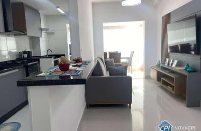 Apartamento vista mar com 2 quartos na mirim em praia grande/sp
