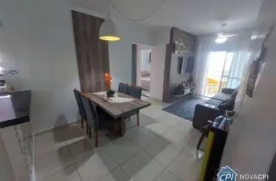 Apartamento com 2 quartos na praia do caiçara em praia grande/sp