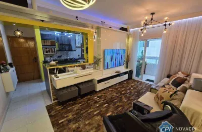 Apartamento com 3 quartos vila guilhermina praia grande/sp