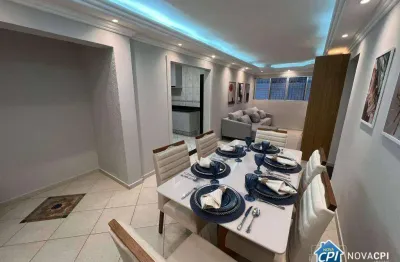 Apartamento com 2 quartos vila guilhermina na praia grande/sp