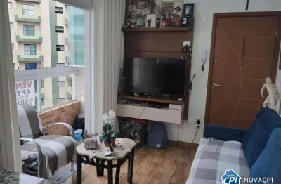 Apartamento à venda com 1 quarto no bairro guilhermina, praia grande – sp.