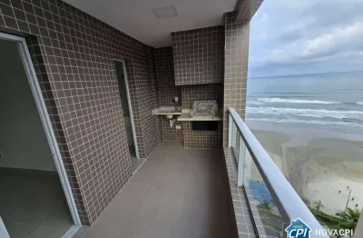 Apartamento à venda na vila balneária, praia grande/sp – 2 dormitórios, suíte, sacada com vista para o mar e lazer completo!