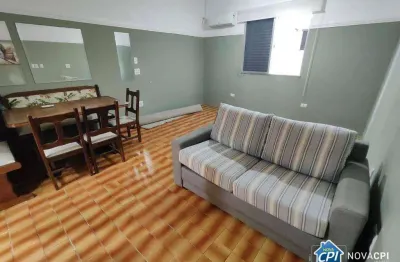 Kitnet à venda na aviação, praia grande – vista mar, mobiliada, oportunidade imperdível!