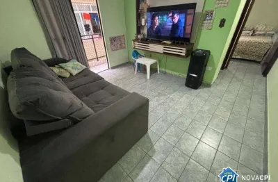 Apartamento com 1 quarto na vila guilhermina em praia grande/sp