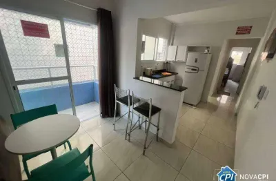 Apartamento mobiliado com 1 quarto na aviação em praia grande/sp
