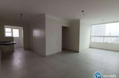 Apartamento vista mar com 2 quartos na vila guilhermina em praia grande/sp