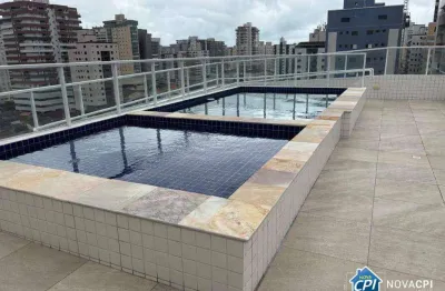 Apartamento com 2 quartos na guilhermina em praia grande/sp