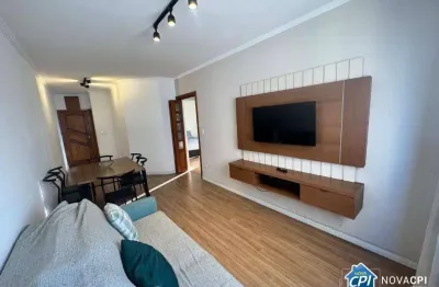 Apartamento vista mar com 2 quartos na vila guilhermina em praia grande/sp