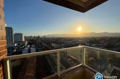Apartamento com 2 quartos na aviação lazer completo em praia grande/sp