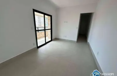 Apartamento com 2 quartos caiçara em praia grande/sp