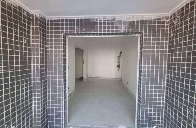Lançamento com 2 quartos na vila guilhermina em praia grande/sp
