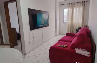 Apartamento com 2 dormitórios , sendo 1 suíte, sala, cozinha, banheiro social, área de serviço, 1 vaga de garagem.