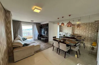 Apartamento mobiliado alto padrão com 2 suítes lazer completo no canto do forte