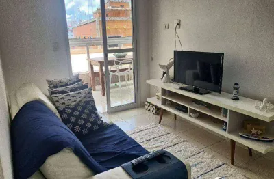 Apartamento mobiliado com 2 quartos na aviação em praia grande/sp