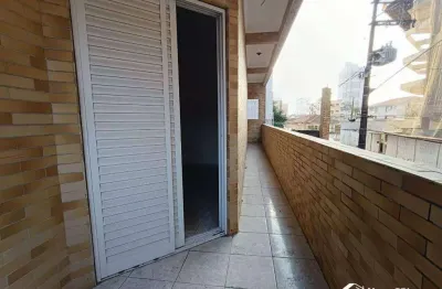 Sobrado com 2 quartos no canto do forte em praia grande/sp