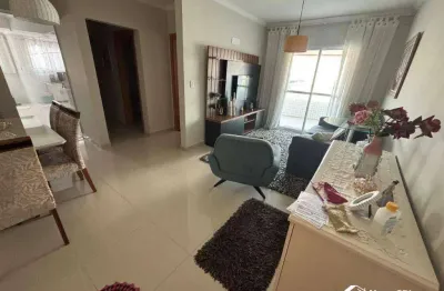 Apartamento mobiliado com 2 quartos na vila guilhermina em praia grande/sp