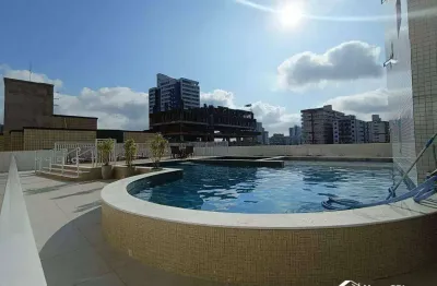 Apartamento com 2 quartos na aviação em praia grande/sp