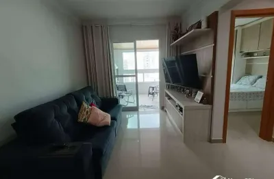 Apartamento mobiliado com 2 quartos na aviação em praia grande/sp