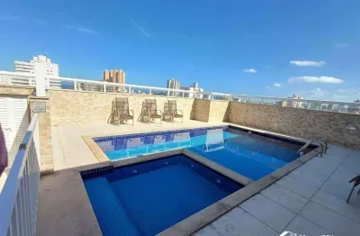 Apartamento garden com 2 quartos na vila guilhermina em praia grande/sp