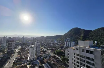 Apartamento com 2 quartos no canto do forte em praia grande/sp