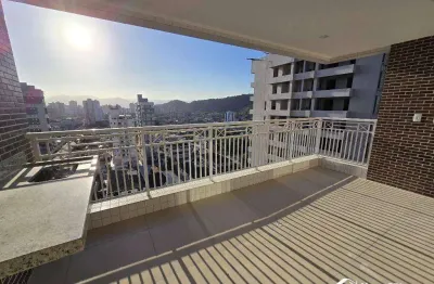 Apartamento alto padrão com 2 quartos no canto do forte em praia grande/sp