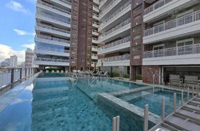 Apartamento com 2 quartos, suíte e lazer completo no canto do forte – andar alto e 2 vagas privativas!