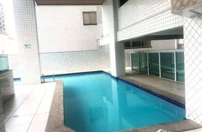 Apartamento com 2 quartos na vila guilhermina em praia grande/sp