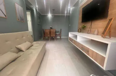 Apartamento 1 quarto à venda no boqueirão, praia grande – 100 metros da praia mobiliado