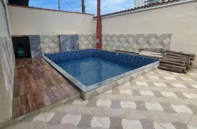 Casa isolada com piscina e churrasqueira à venda no caiçara – praia grande