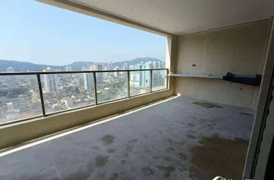 Apartamento alto padrão com 3 quartos no canto do forte em praia grande/sp
