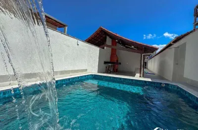 Casa moderna à venda com 3 quartos, suíte, piscina e espaço gourmet – 120 m²