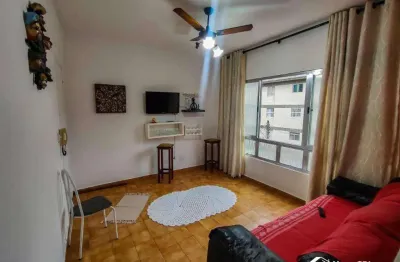 Apartamento com 1 dormitório para alugar, 62 m² por r$ 2.200/mês - vila guilhermina - praia grande/sp