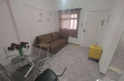 Apartamento 1 quarto mobiliado no boqueirão – 35m², 1 vaga, 400m da praia, financia