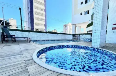 Apartamento à venda 1 quarto lazer completo na guilhermina, praia grande/sp