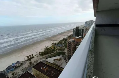 Apartamento à venda na caiçara, praia grande/sp – 3 suítes, vista mar e lazer completo
