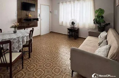 Apartamento 2 quartos na guilhermina em praia grande – semi mobiliado e