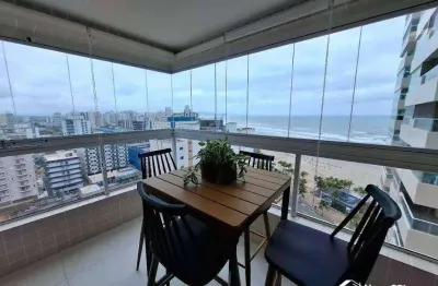 Apartamento à venda em praia grande/sp – 2 quartos, 1 suíte, vista para o mar e lazer completo