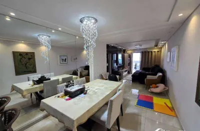 Apartamento 3 quartos com 2 suítes, varanda gourmet e 3 vagas no canto do forte – praia grande