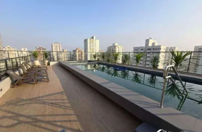 Apartamento na guilhermina em praia grande com 2 quartos lazer completo