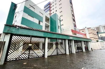 Kitnet com vista mar a 100m da praia na vila caiçara – praia grande