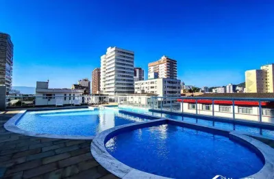 Apartamento 2 quartos com suíte, 2 vagas e lazer completo no boqueirão – praia grande