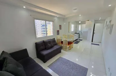 Apartamento 1 quarto com sacada e vista mar na guilhermina – praia grande