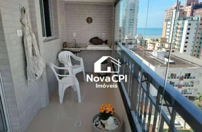 Apartamento com sacada gourmet na guilhermina – 1 quarto lazer completo