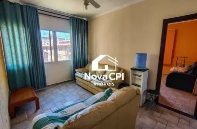 Apartamento no canto do forte – 1 quarto, 1 vaga, semi mobiliado e próximo à praia