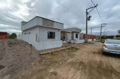 Seis casas à venda de dois quartos sendo uma suíte no loteamento praia rasa