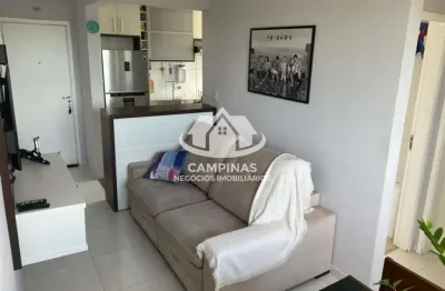 Apartamento com 2 quartos à venda na avenida washington luís, 4601, parque jambeiro, campinas, 46 m2 por r$ 250.000